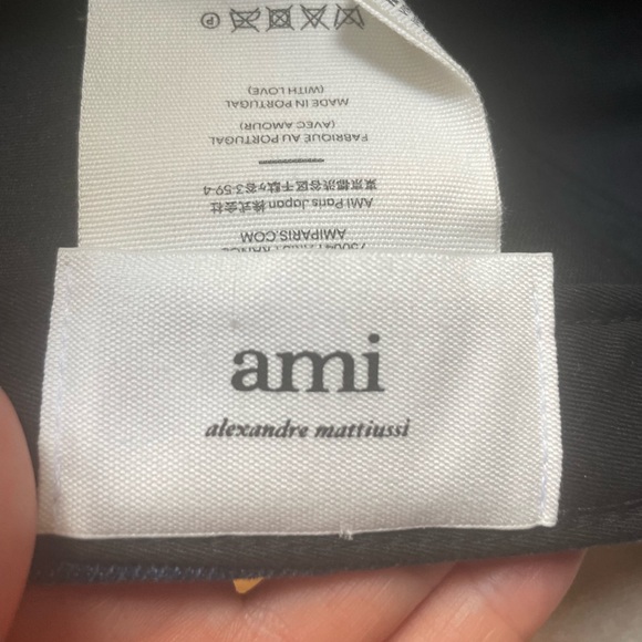 Ami Paris logo denim cap - Picture 7 of 10